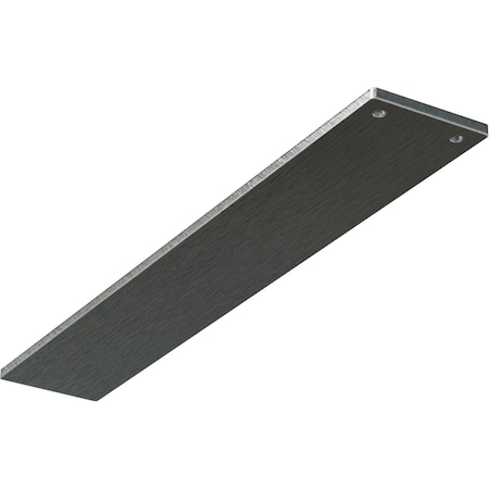 Ekena Millwork 3"W x 18"D Logan Hidden Support Steel Bracket w/ 14" Support Depth, Unfinished BKTM03X18LOCRS